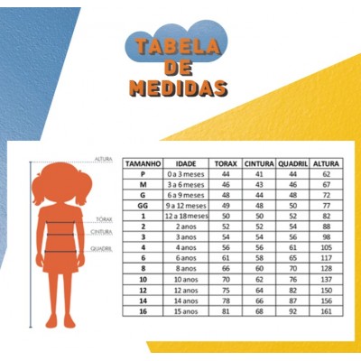  Conj. Camiseta com Botões e Short Listrado - Azul e Areia